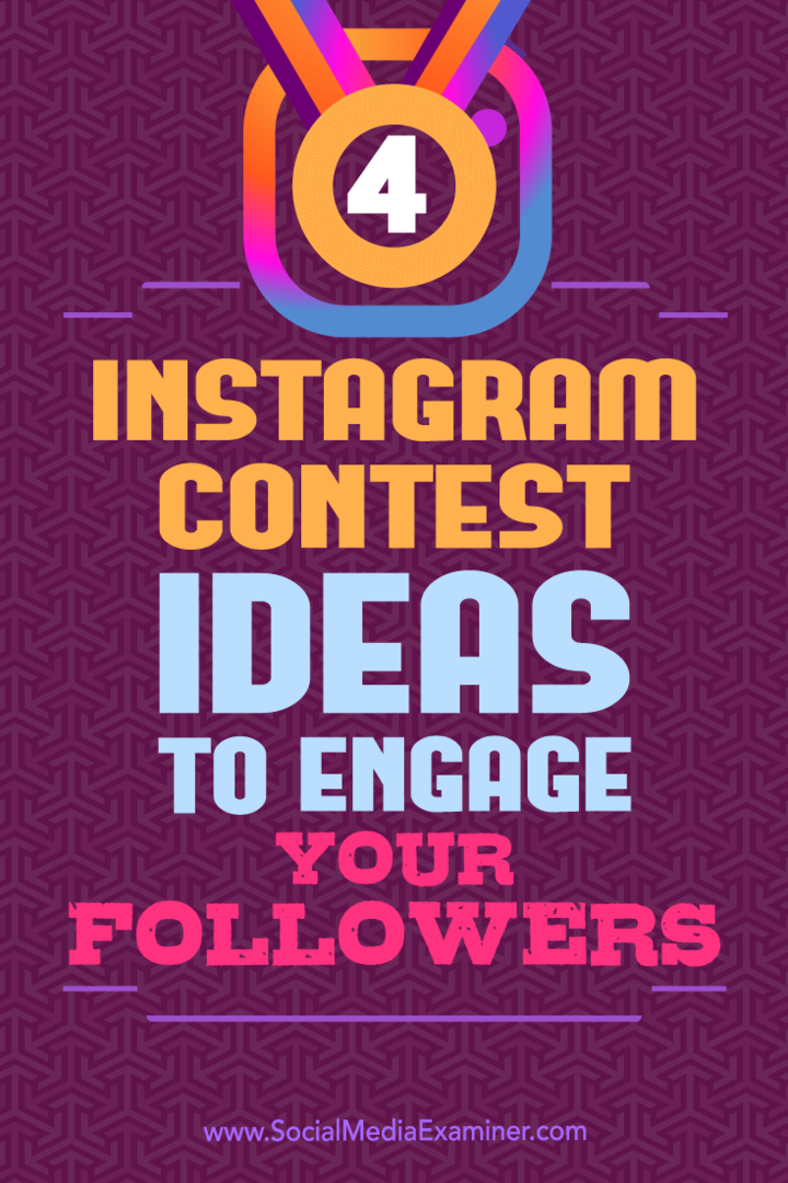 4 idées de concours Instagram pour engager vos abonnés: examinateur de médias sociaux