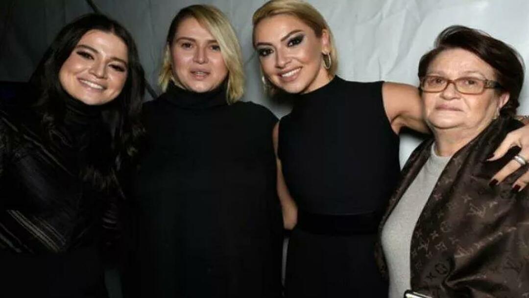 Hadise et sa famille