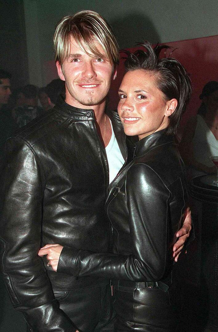 David Beckham et son épouse Victoria Beckham