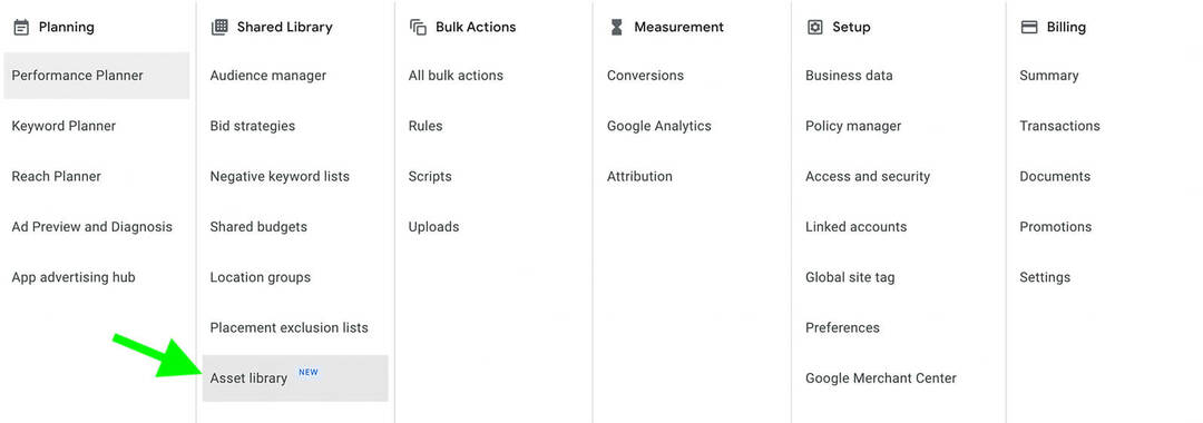 qu'est-ce-que-google-ads-asset-library-comment-accéder-étape-1