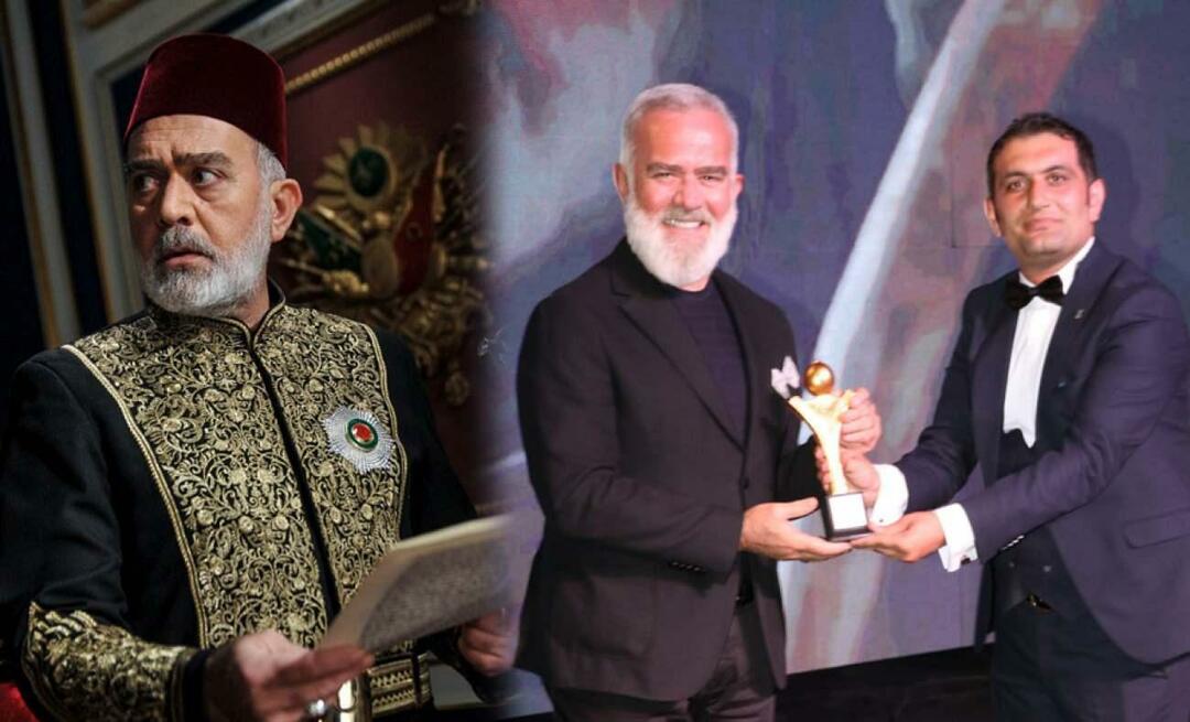 Bahadır Yenişehirlioğlu a été élu meilleur acteur de l'année !