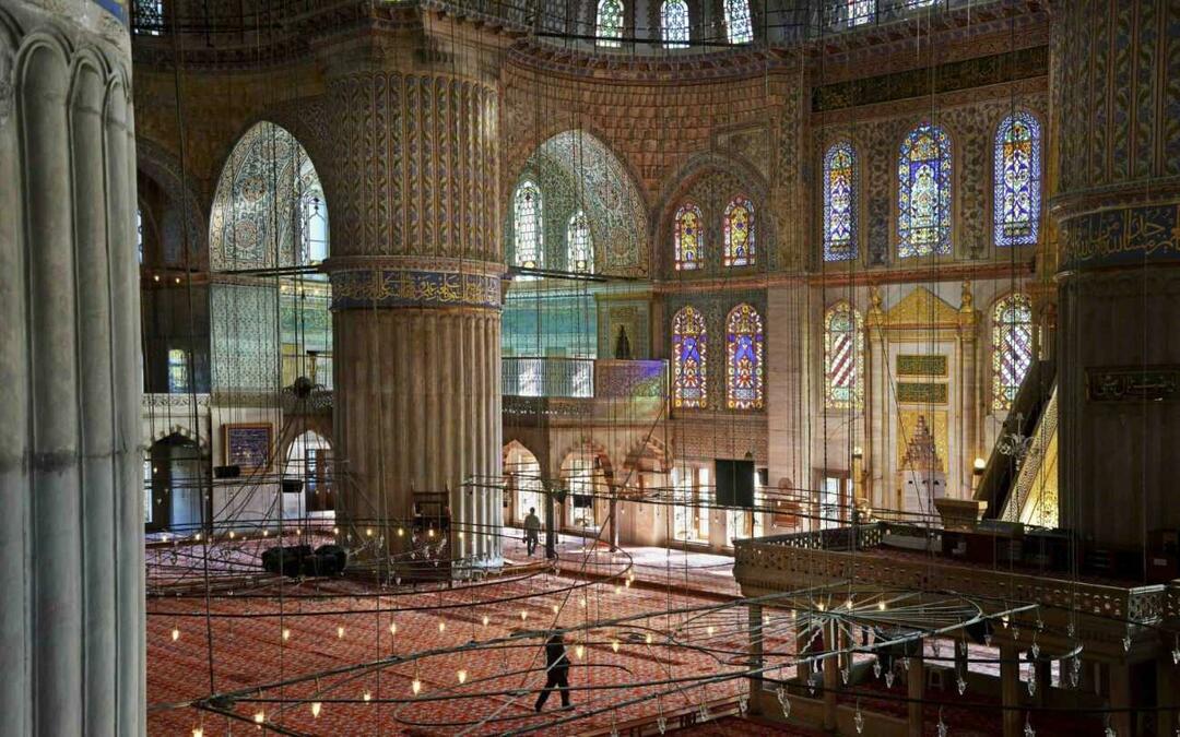 Caractéristiques de la mosquée de Sultanahmet