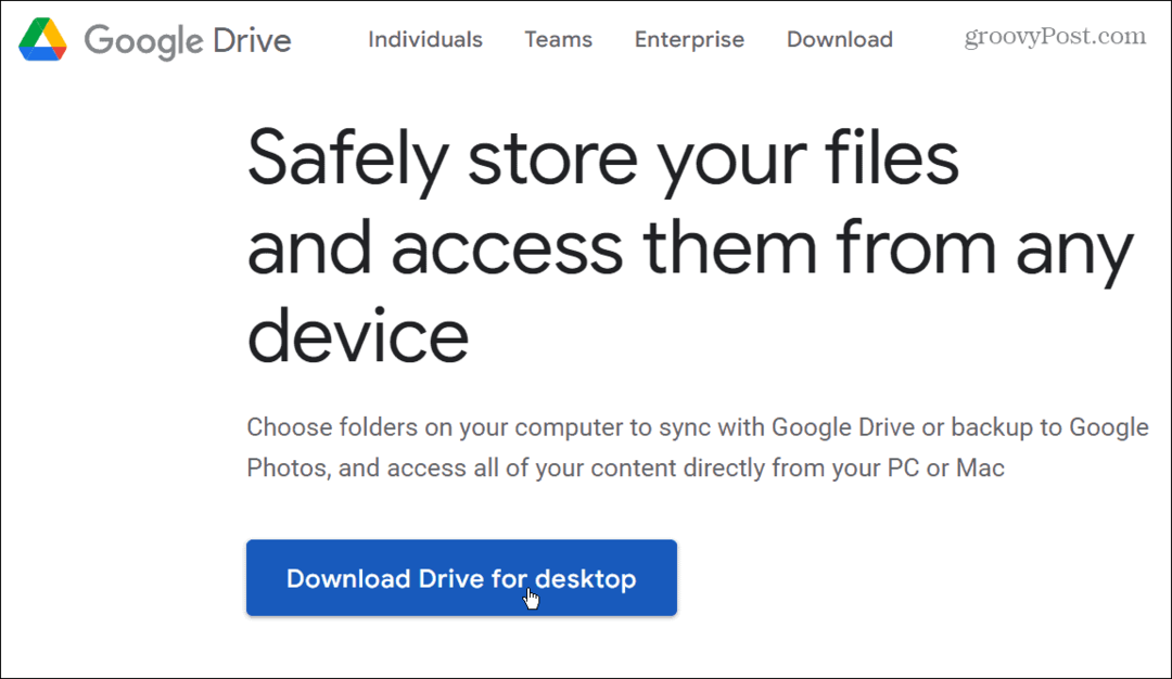 Comment ajouter Google Drive à l'explorateur de fichiers