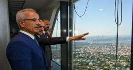 Le ministre Uraloğlu a annoncé: la tour Çamlıca a atteint une visite record