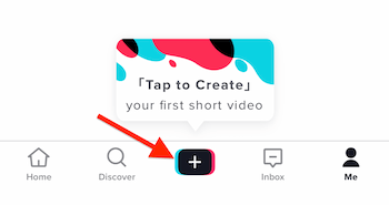 Appuyez pour créer votre première fenêtre contextuelle courte vidéo sur TikTok