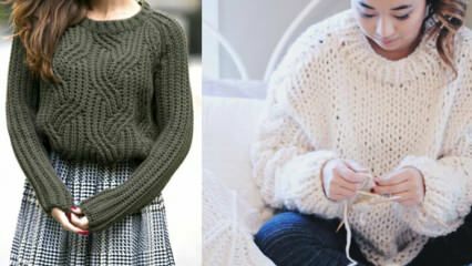 Comment tricoter un tissage à la mouche? Modèles de tricot d'hiver 2020