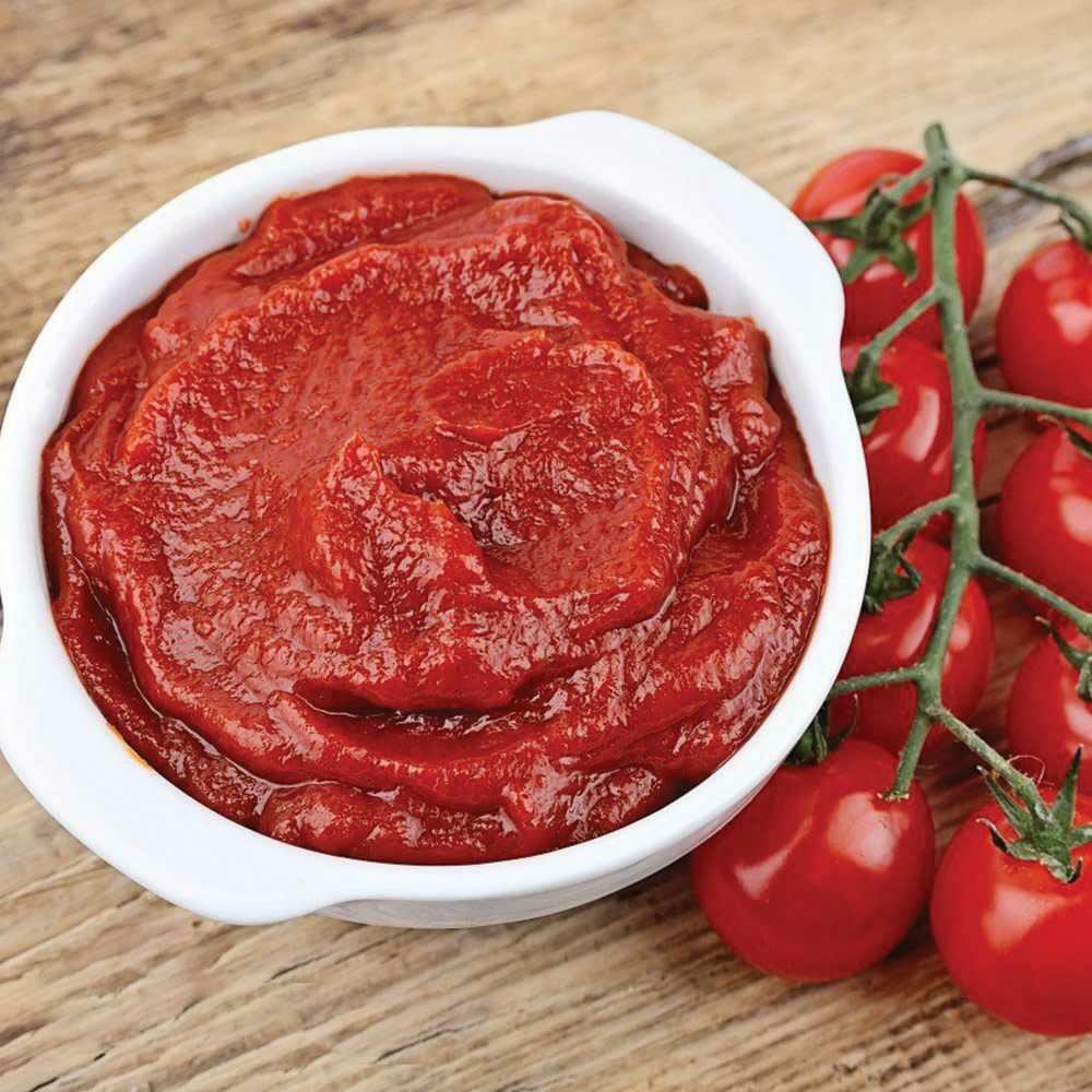 Tomates et pâte de tomate