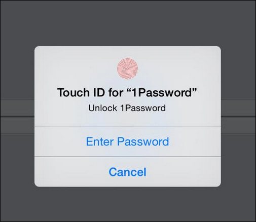 Intégration Touch ID iOS 8