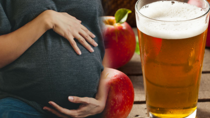 Est-il possible de boire de l'eau vinaigrée pendant la grossesse? Consommation de vinaigre de pomme pendant la grossesse