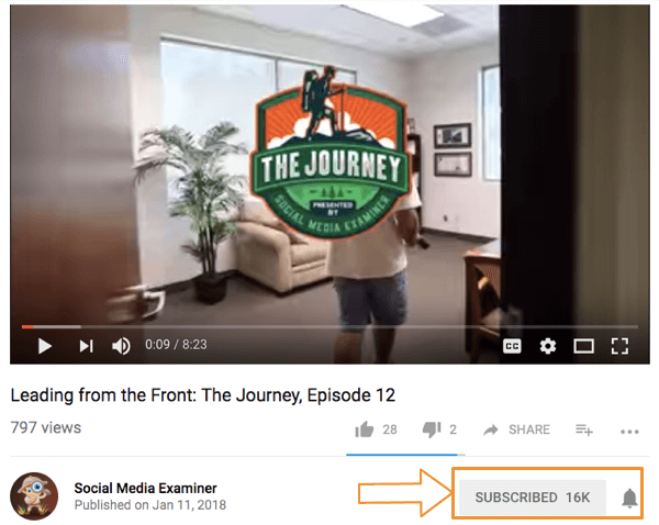 The Journey compte plus de 16 000 abonnés.