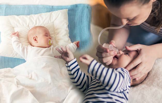 Comment nettoyer le nez chez les bébés?