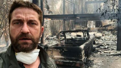 L'acteur hollywoodien James Butler rappelle à la Palestine de brûler une maison!