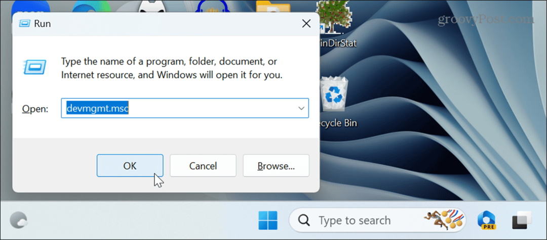 Ouvrez le Gestionnaire de périphériques sur Windows 11