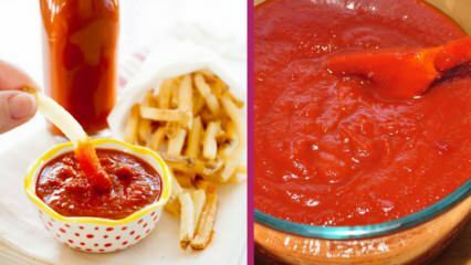 Comment faire le ketchup le plus simple? Astuces pour faire du ketchup! Fabrication de ketchup