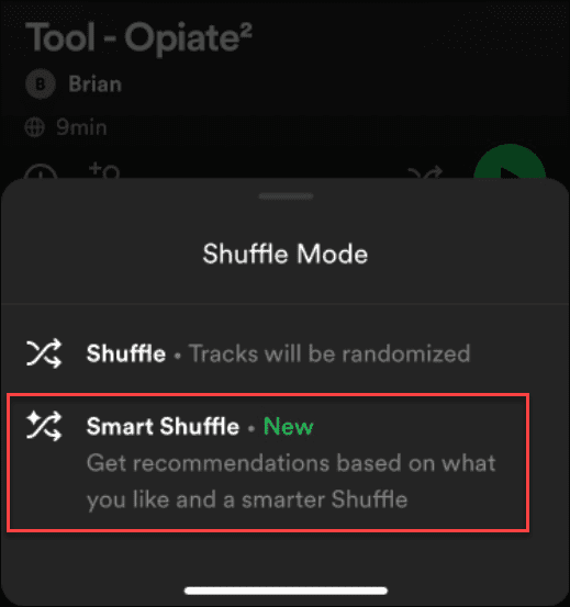 réparer Spotify Shuffle ne mélange pas
