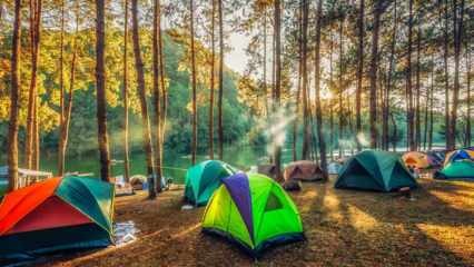 Les meilleurs itinéraires de camping pour l'automne! Les plus belles zones de camping où vous pouvez jeter une tente en automne