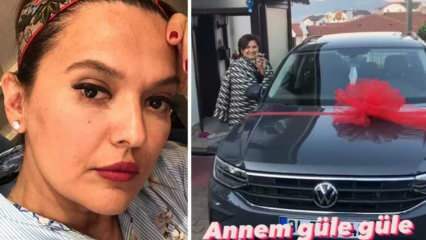 Demet Akalın, qui a acheté un véhicule de luxe pour sa mère, a dit qu'elle était pauvre!