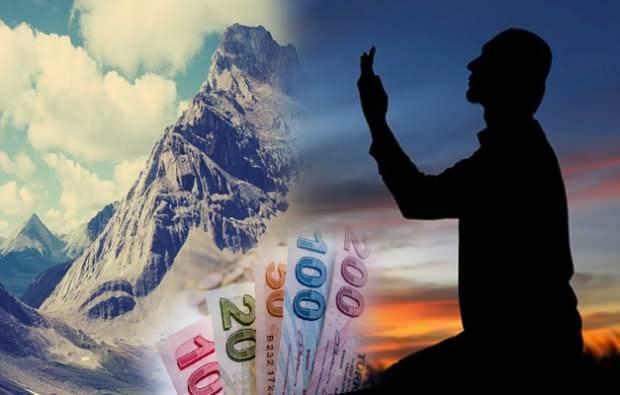 Prière de payer la dette jusqu'à la montagne