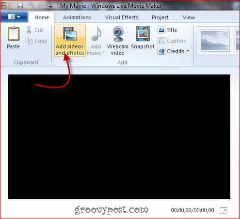 Comment faire pivoter un fichier vidéo dans Windows Live Movie Maker