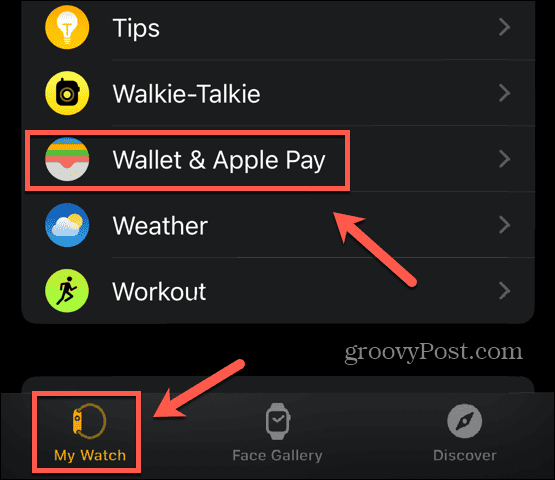 portefeuille Apple Pay et paramètres Apple Pay