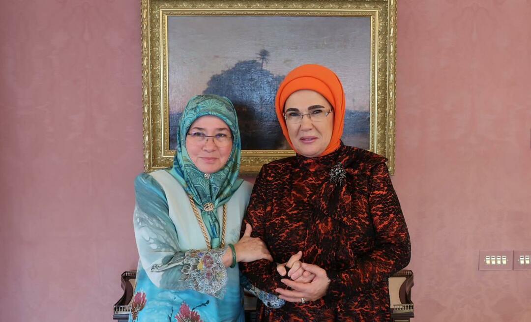 La Première Dame Erdoğan a rencontré la Reine de Malaisie !