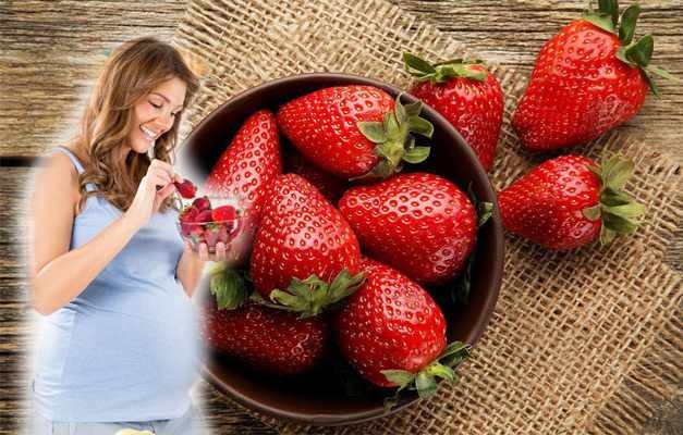 Avantages de manger des fraises pendant la grossesse! Est-ce que manger des fraises tache pendant la grossesse?