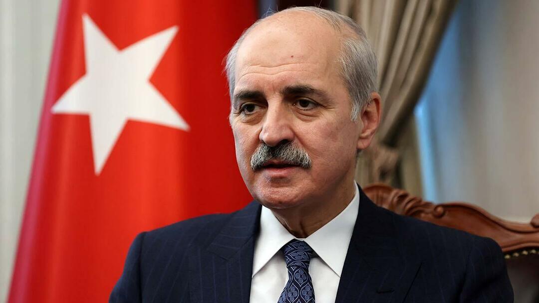  Numan Kurtulmuş, président de la Grande Assemblée nationale de Turquie