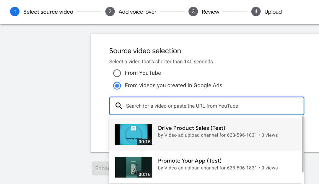 comment-augmenter-les-ventes-de-produits-en-utilisant-youtube-square-video-ads-en utilisant-google-ads-asset-library-templates-source-video-selection-add-voice-over-example-11