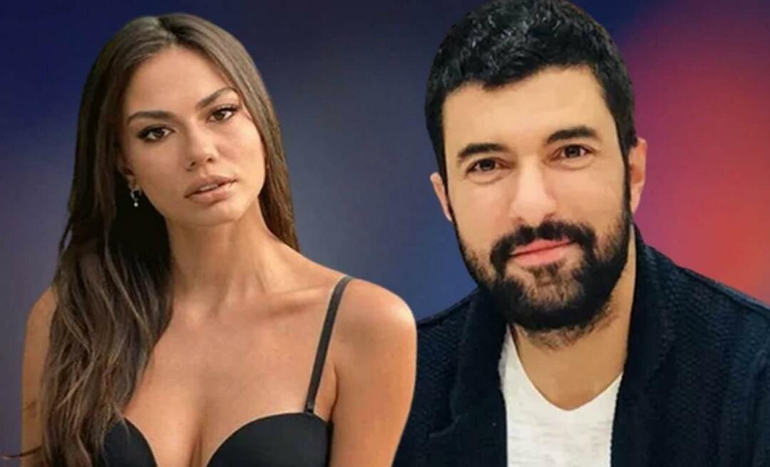 La première pose d'Engin Akyürek et Demet Özdemir dans la série "Adim Farah" !