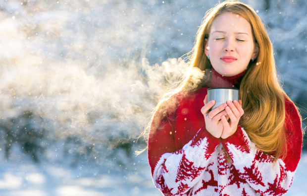 Consommez des boissons chaudes en hiver pour cause de maladie