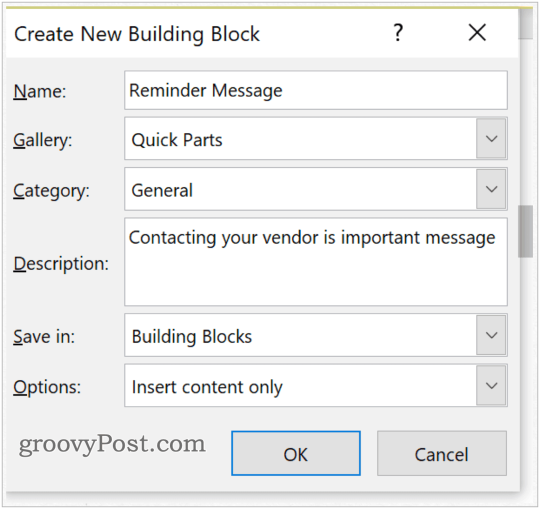 Comment utiliser les blocs de construction dans Microsoft Word