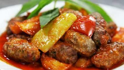 Comment faire les boulettes de viande d'Izmir les plus faciles? Véritable recette de boulettes de viande d'Izmir! Conseils pour les boulettes de viande d'Izmir