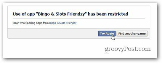 fentes de bingo friendzy facebook restreint
