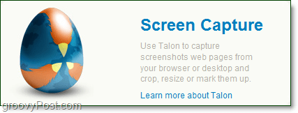 Talon est un module complémentaire de navigateur pour les captures d'écran