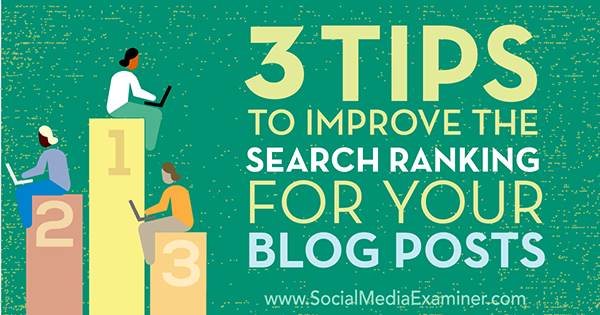 améliorer le classement de recherche d'articles de blog