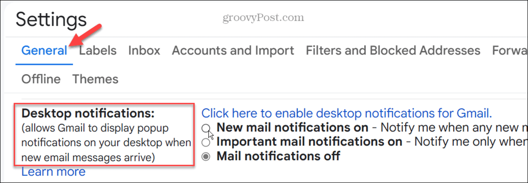 Gmail n'envoie pas de notifications: 6 correctifs