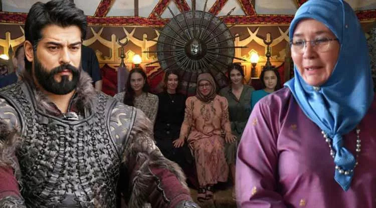 La reine de Malaisie s'avère être une fan d'Etablissement Osman: vous donnez des cours d'histoire dans chaque épisode