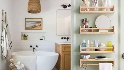 Comment créer des espaces de rangement dans les salles de bain ?