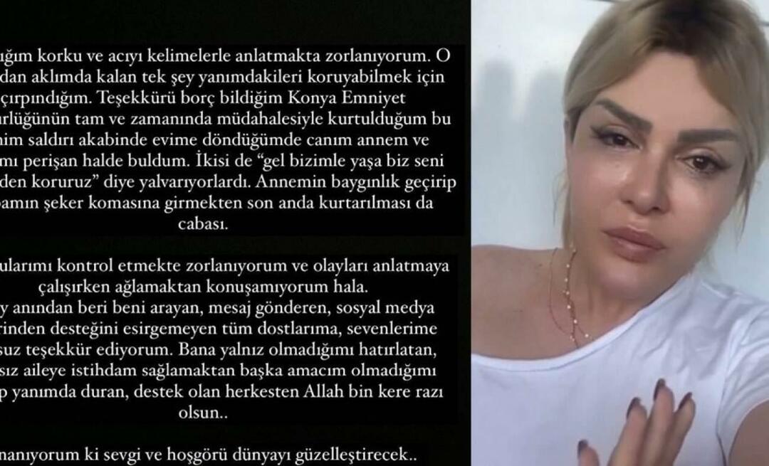 La première déclaration de Selin Cigerci, qui a manifesté à Konya! 