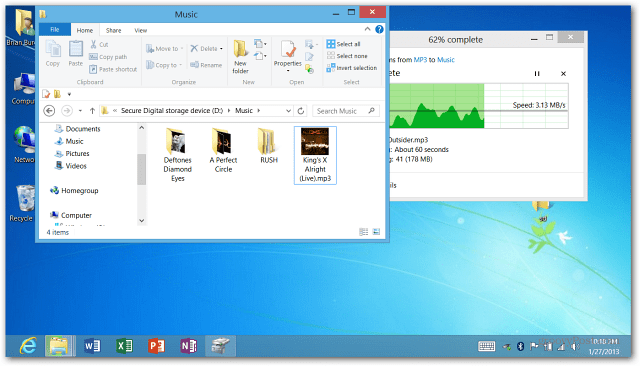 Fichiers multimédias sur microSD