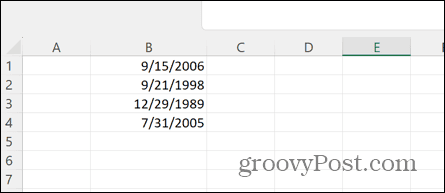Excel dates avec heures dépouillées