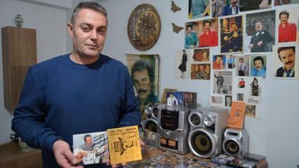 Orhan Gencebay a transformé sa maison en musée avec son amour! Des affiches et des albums étaient au programme
