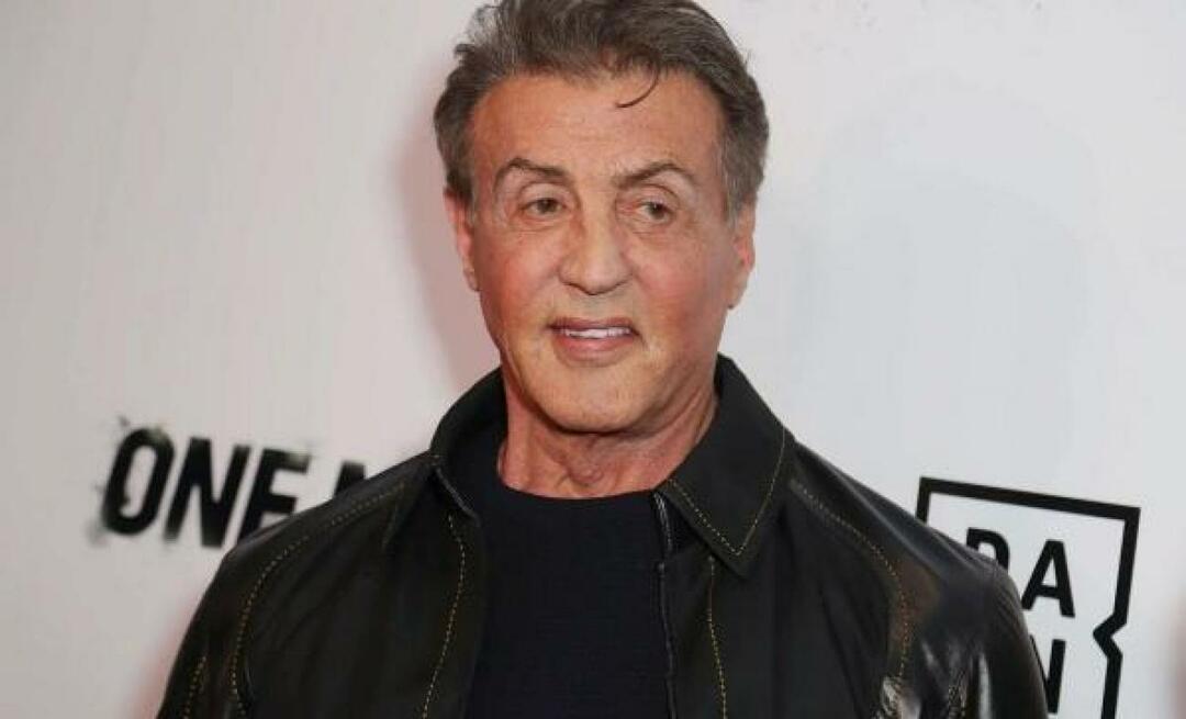 La star hollywoodienne Sylvester Stallone a avoué des années plus tard! "Je regrette"