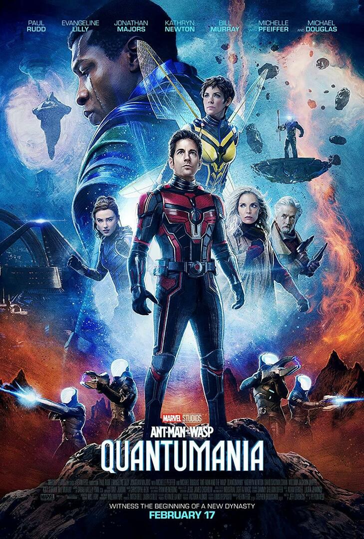Affiche du film Ant-Man et la Guêpe: Quantumania