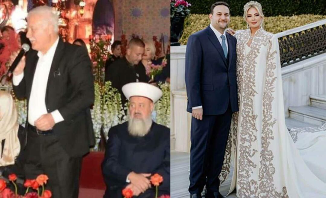 Nihat Hatipoğlu, qui a épousé l'ancien mannequin Burcu Özüyaman, a fait une déclaration sur le mariage! 