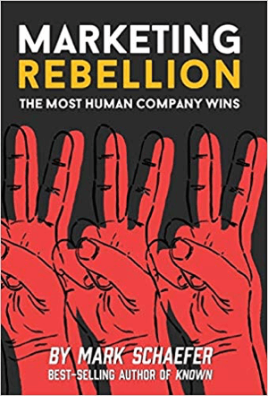 Marketing Rebellion: The Most Human Company Wins écrit par Mark Schaefer.