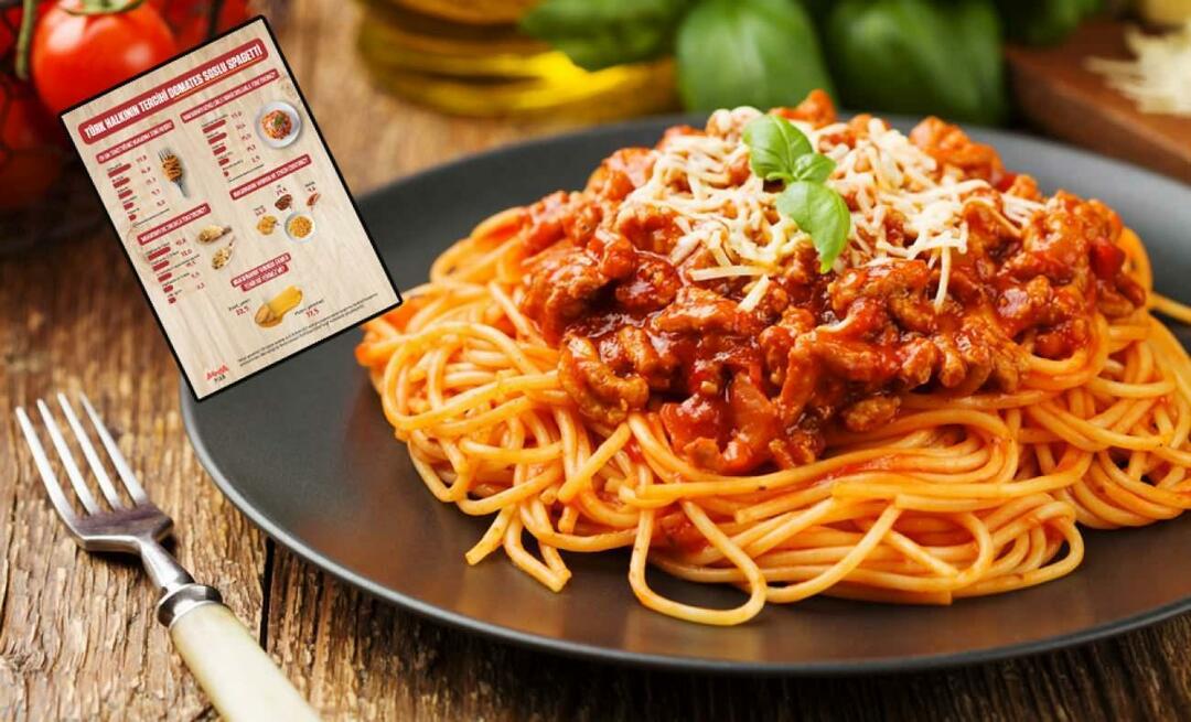Areda Piar a fait des recherches: les pâtes les plus populaires en Turquie sont les spaghettis à la sauce tomate