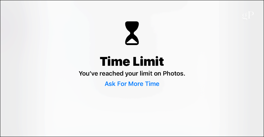 Temps limite d'écran Time iOS 12 iPad