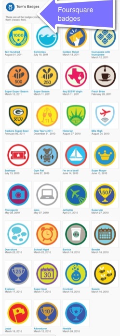 badges foursquare