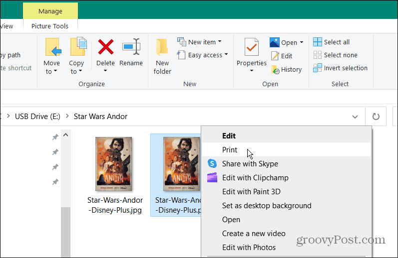 Convertir un PNG en PDF sous Windows